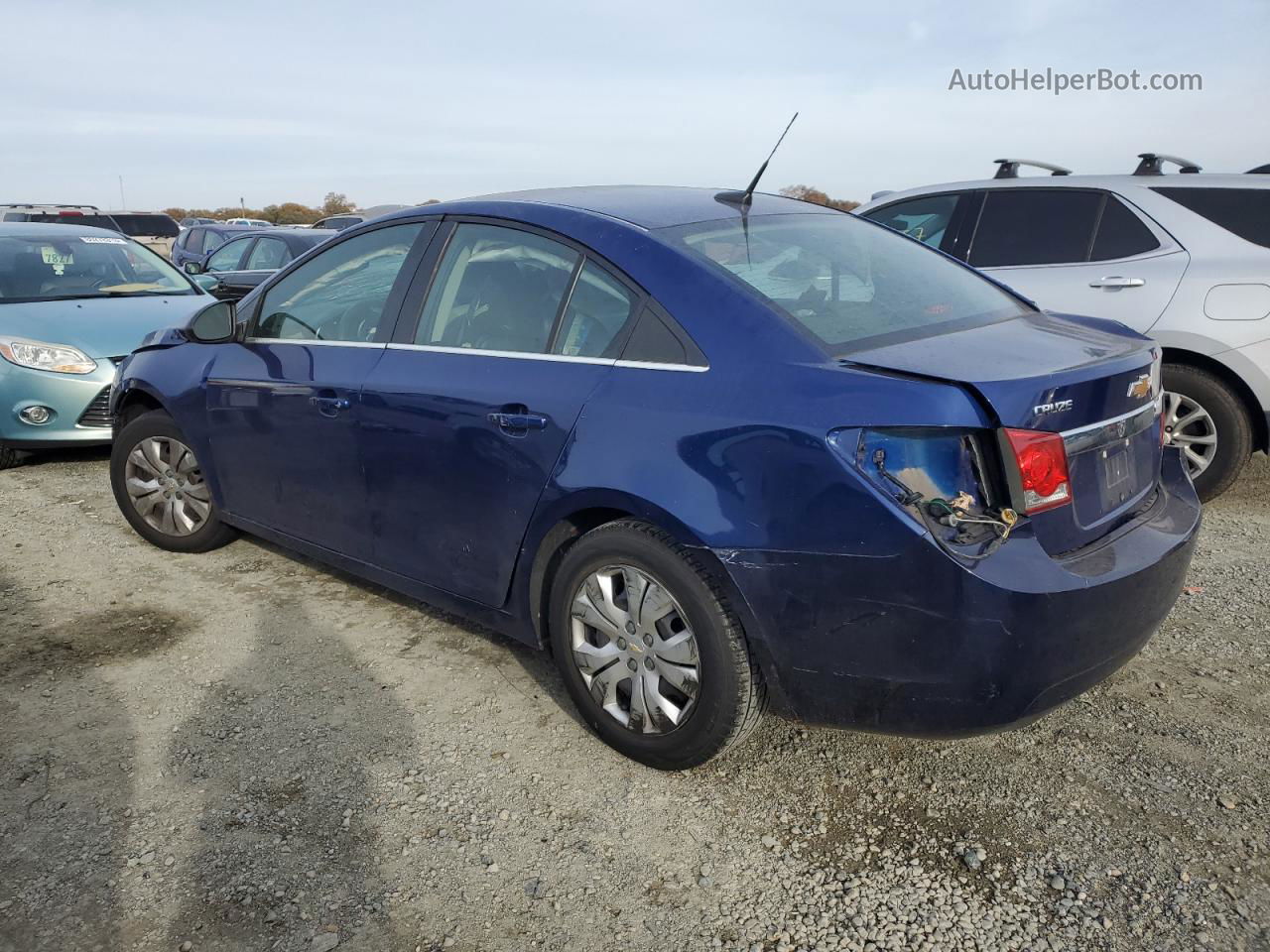 2012 Chevrolet Cruze Ls Blue vin: 1G1PC5SH1C7160236