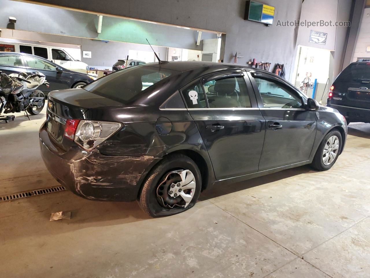 2012 Chevrolet Cruze Ls Black vin: 1G1PC5SH1C7306151