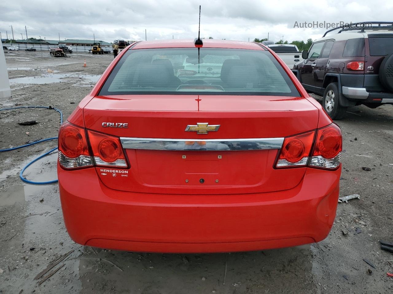 2016 Chevrolet Cruze Limited Ls Red vin: 1G1PC5SH1G7220392