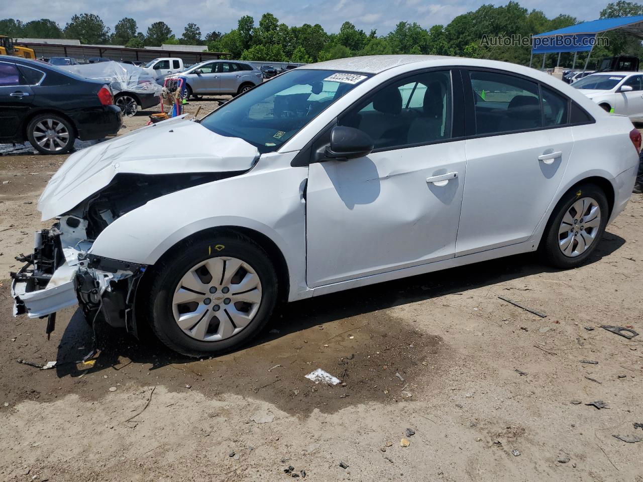 2016 Chevrolet Cruze Limited Ls Белый vin: 1G1PC5SH1G7222157