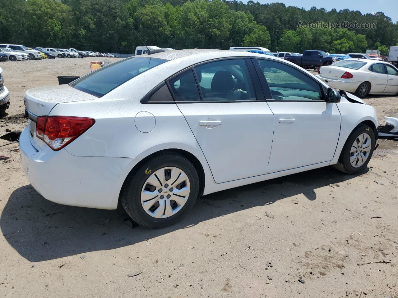 2016 Chevrolet Cruze Limited Ls Белый vin: 1G1PC5SH1G7222157