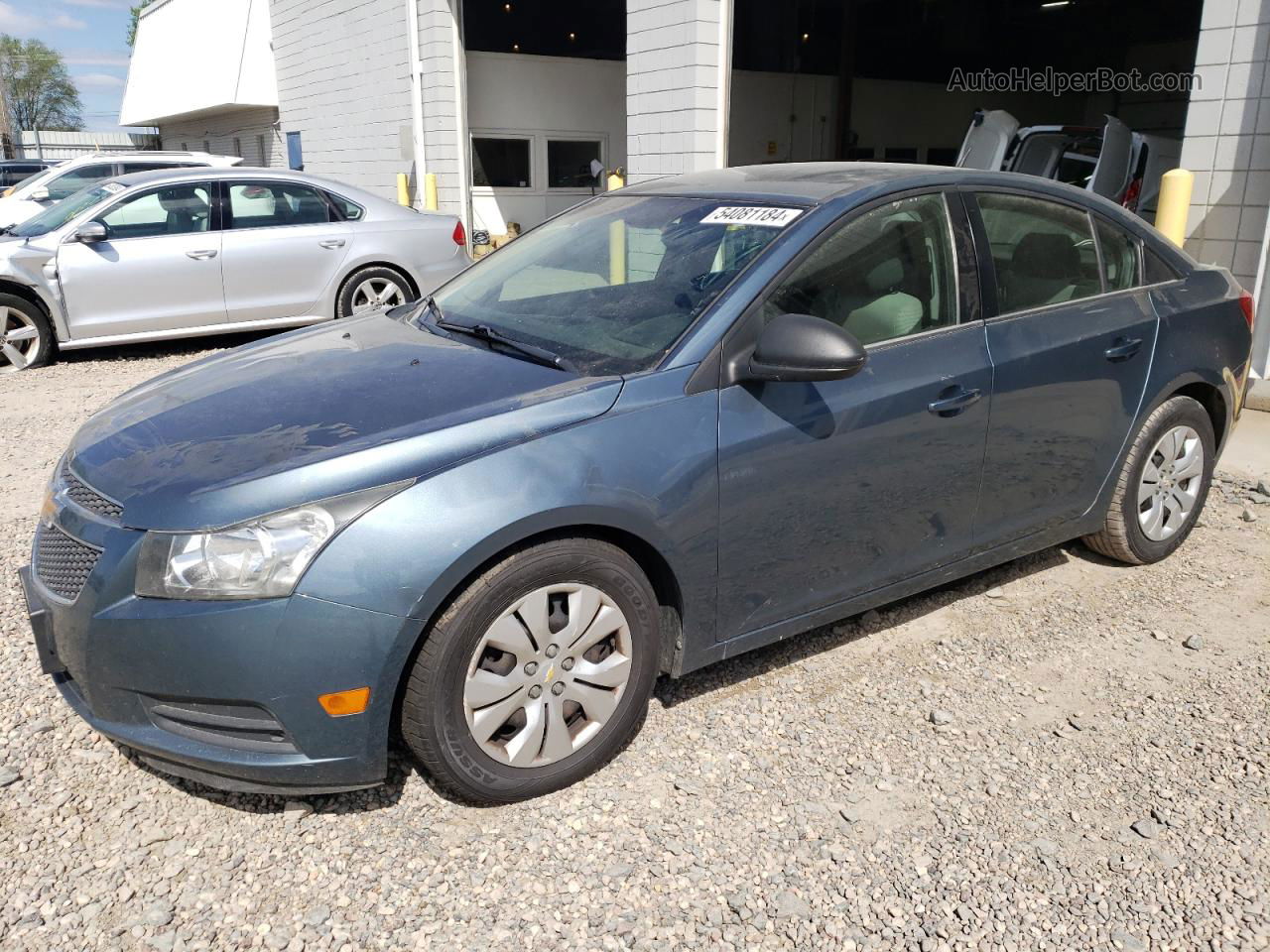 2012 Chevrolet Cruze Ls Blue vin: 1G1PC5SH2C7206463