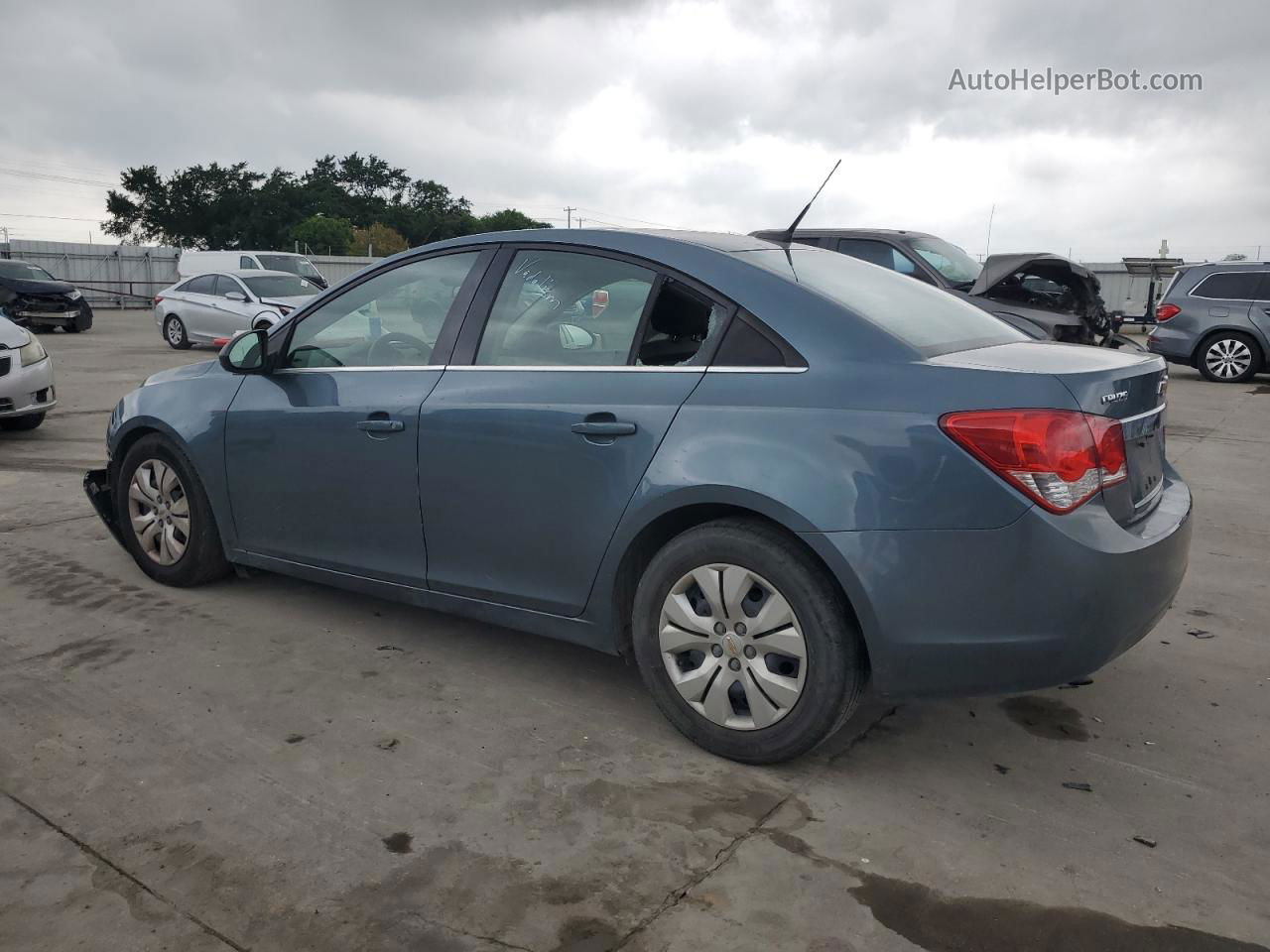 2012 Chevrolet Cruze Ls Blue vin: 1G1PC5SH2C7219892