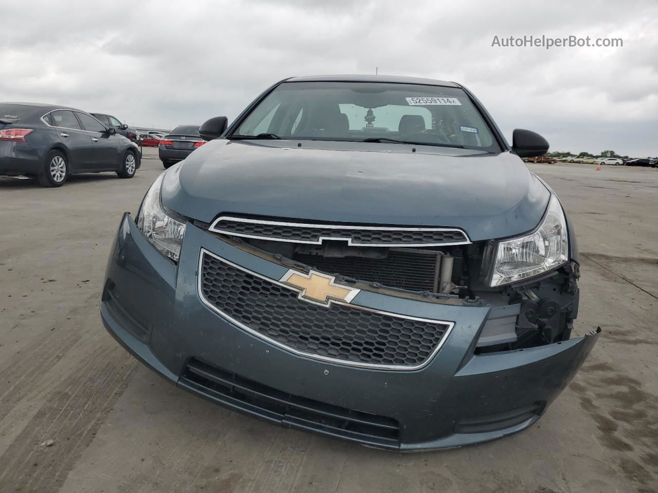 2012 Chevrolet Cruze Ls Blue vin: 1G1PC5SH2C7219892