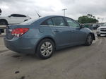 2012 Chevrolet Cruze Ls Blue vin: 1G1PC5SH2C7219892