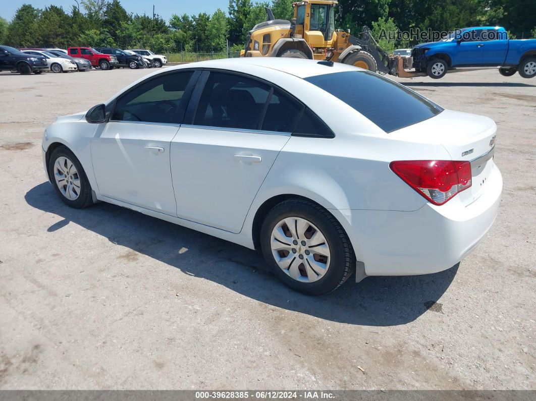 2012 Chevrolet Cruze Ls White vin: 1G1PC5SH2C7259129