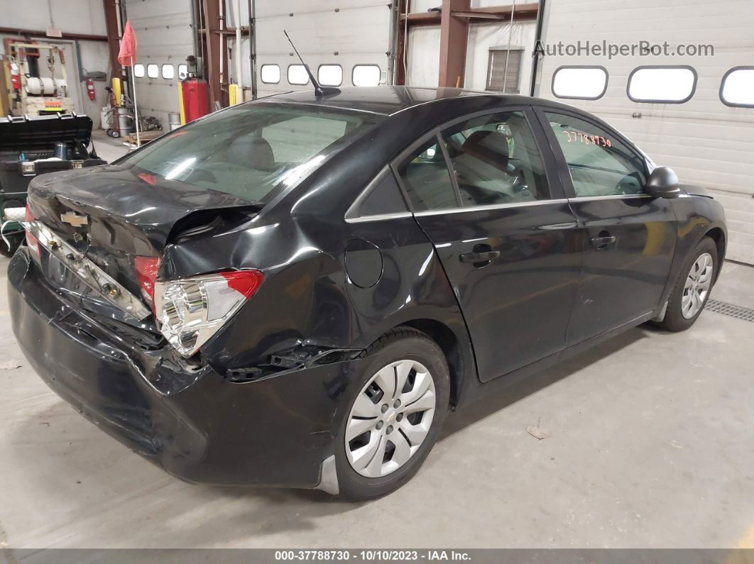 2012 Chevrolet Cruze Ls Black vin: 1G1PC5SH2C7370702