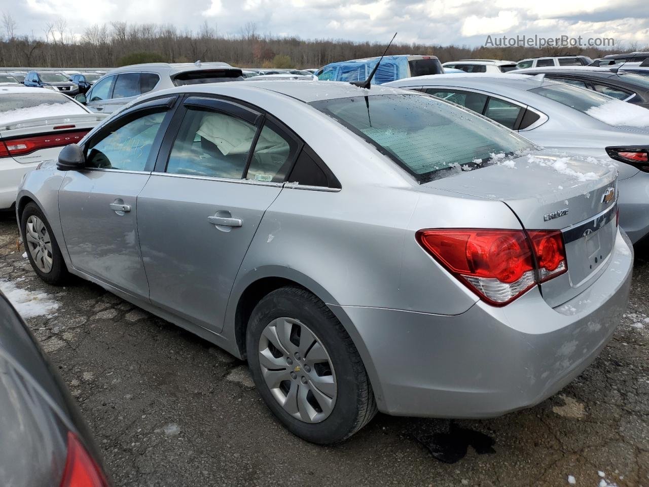 2012 Chevrolet Cruze Ls Silver vin: 1G1PC5SH2C7373325