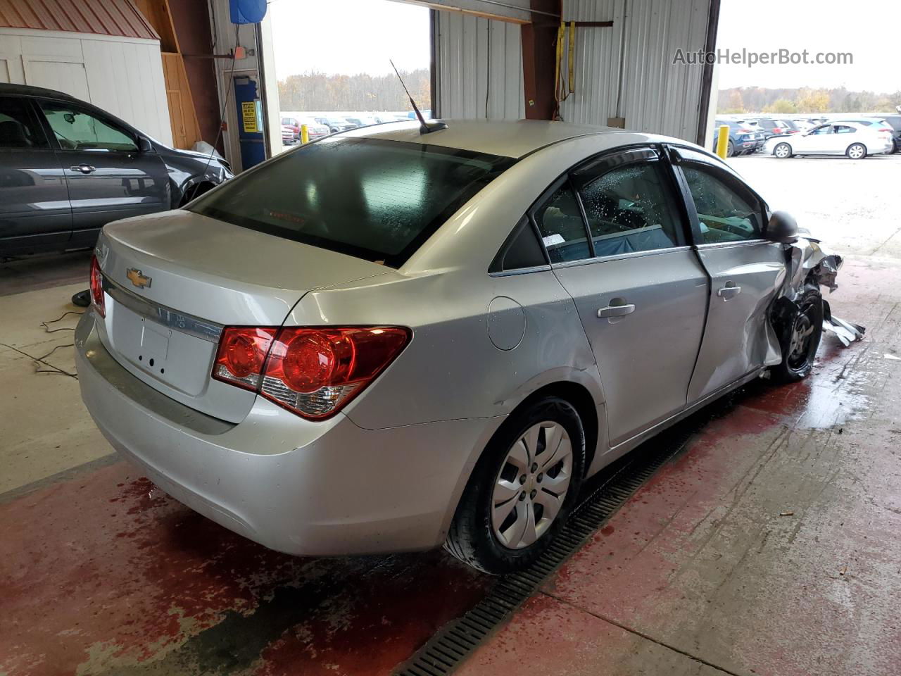 2012 Chevrolet Cruze Ls Серебряный vin: 1G1PC5SH2C7373325