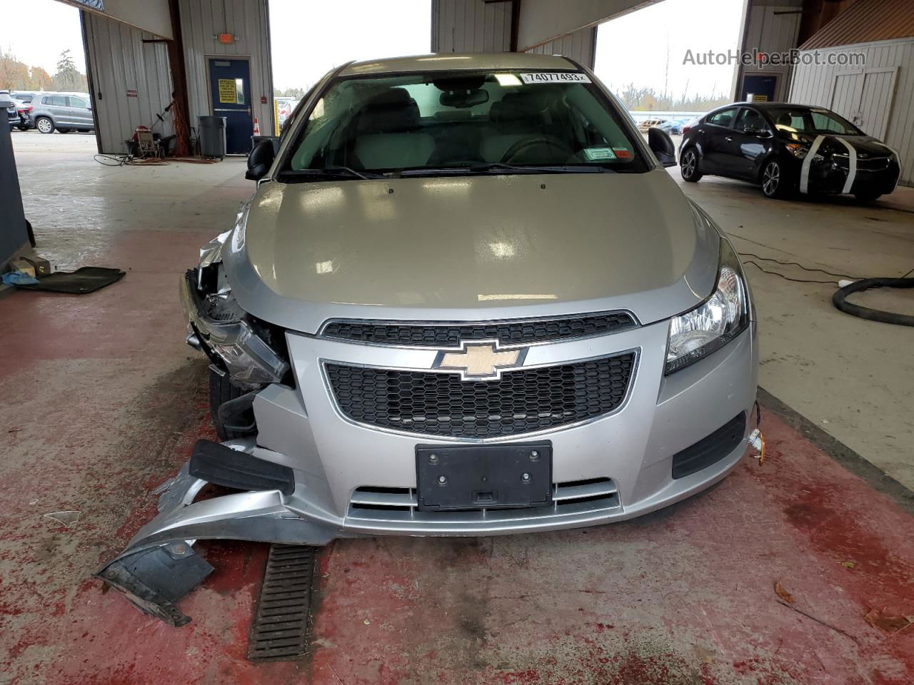 2012 Chevrolet Cruze Ls Silver vin: 1G1PC5SH2C7373325