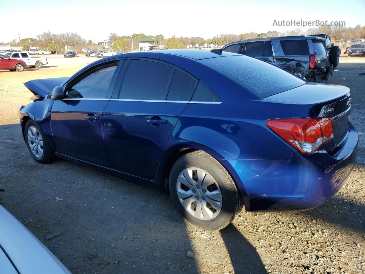 2012 Chevrolet Cruze Ls Blue vin: 1G1PC5SH2C7383014