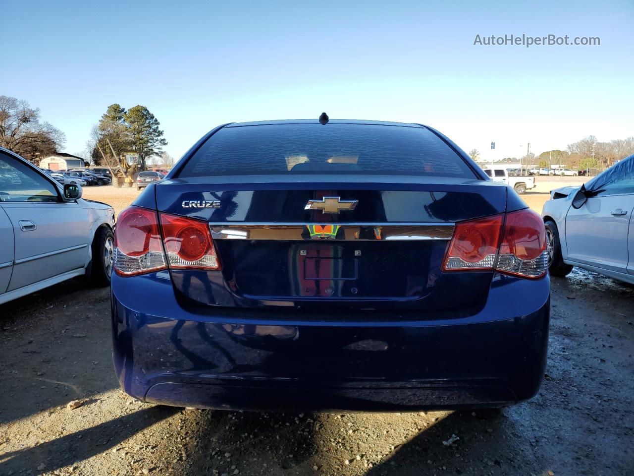 2012 Chevrolet Cruze Ls Blue vin: 1G1PC5SH2C7383014