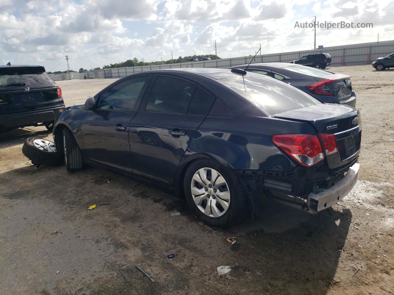 2016 Chevrolet Cruze Limited Ls Синий vin: 1G1PC5SH2G7147145