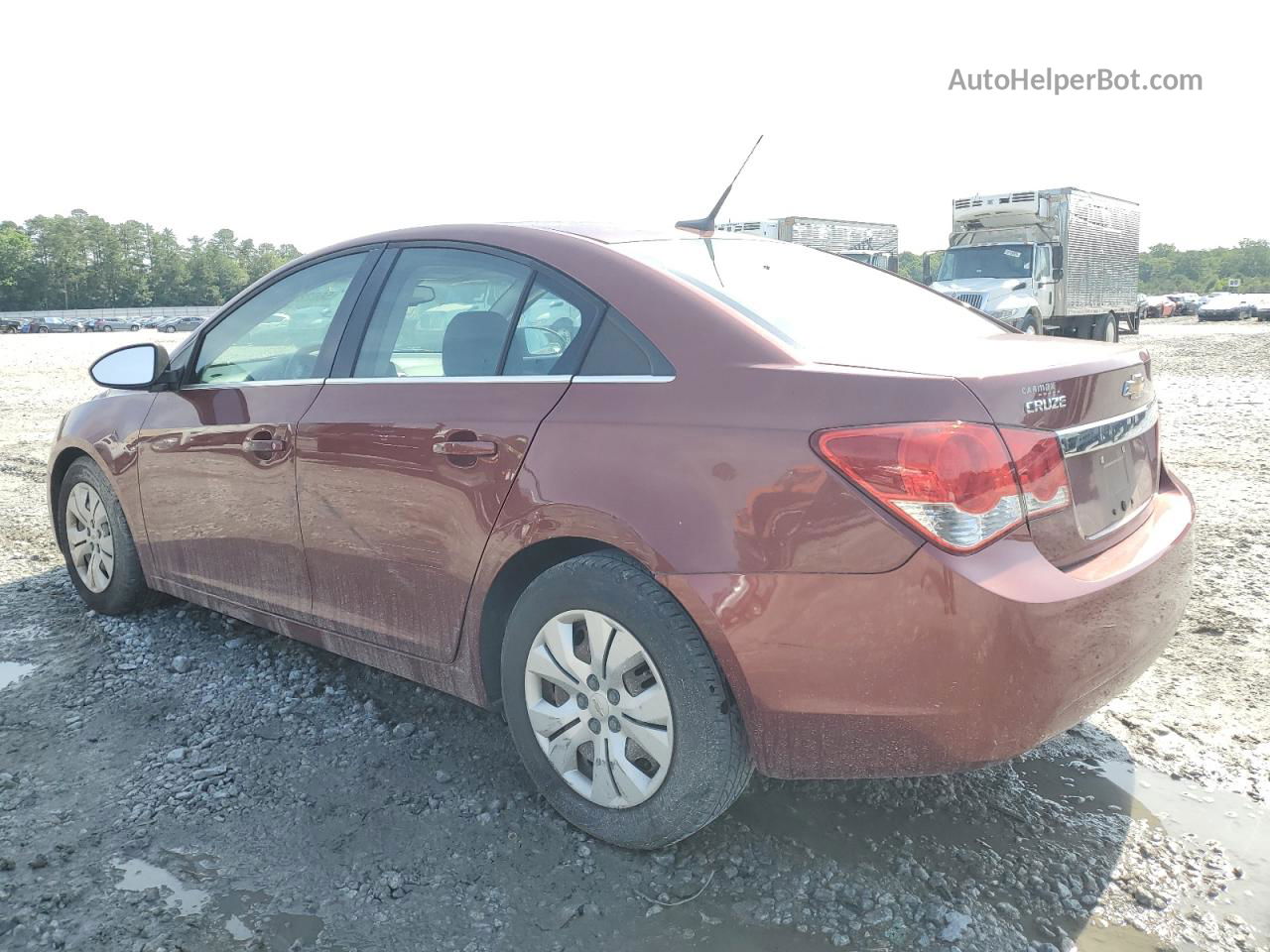 2012 Chevrolet Cruze Ls Brown vin: 1G1PC5SH3C7237446