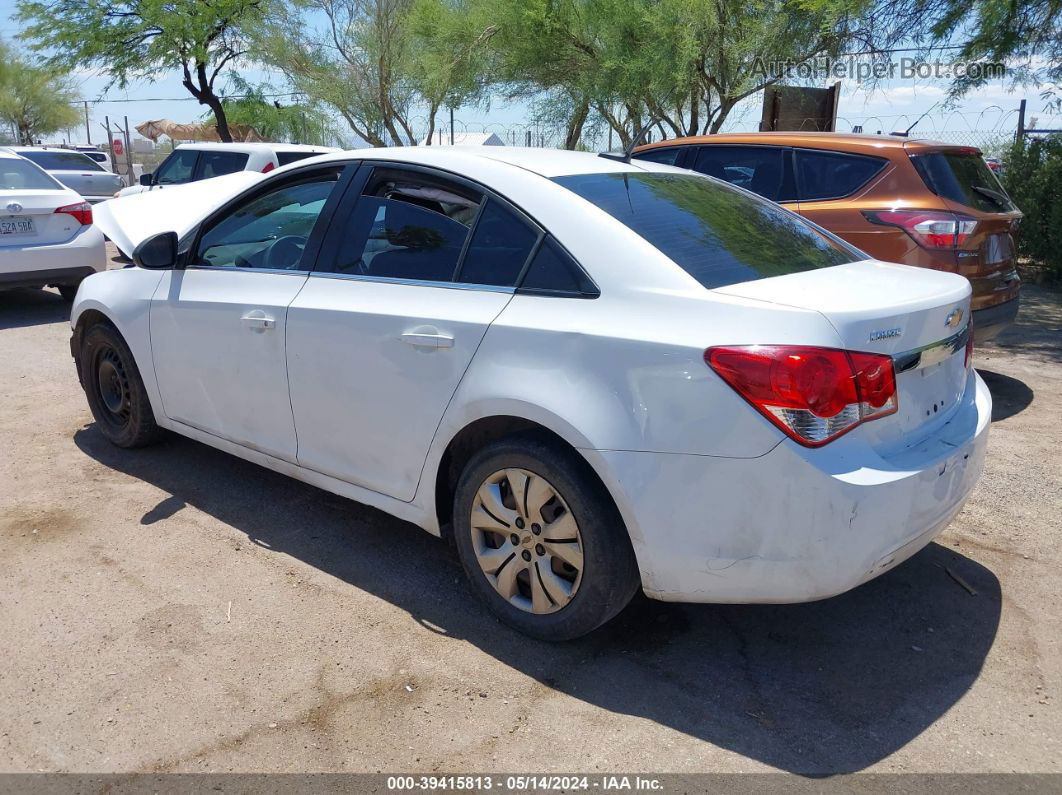 2012 Chevrolet Cruze Ls White vin: 1G1PC5SH3C7299235