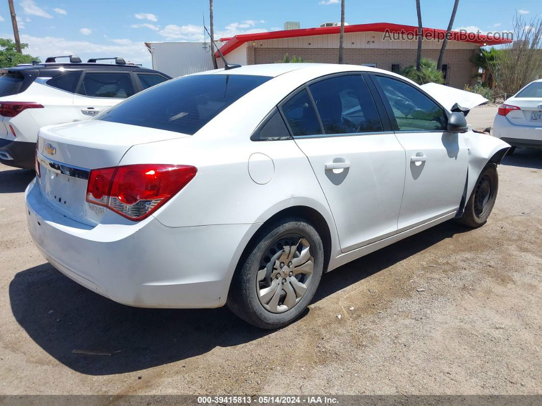 2012 Chevrolet Cruze Ls White vin: 1G1PC5SH3C7299235