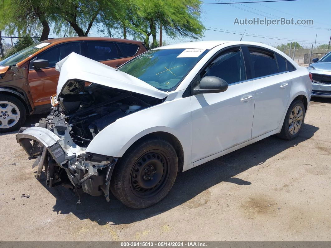 2012 Chevrolet Cruze Ls White vin: 1G1PC5SH3C7299235