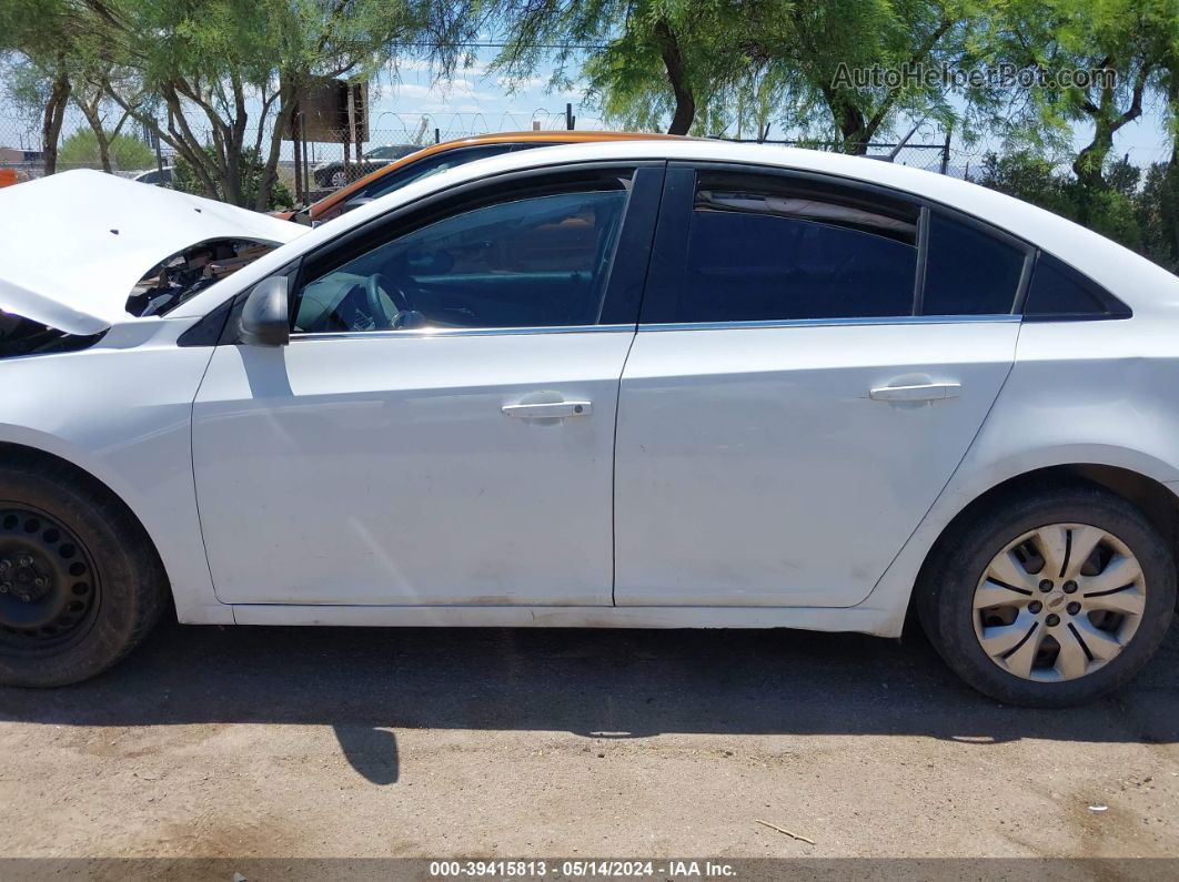 2012 Chevrolet Cruze Ls White vin: 1G1PC5SH3C7299235