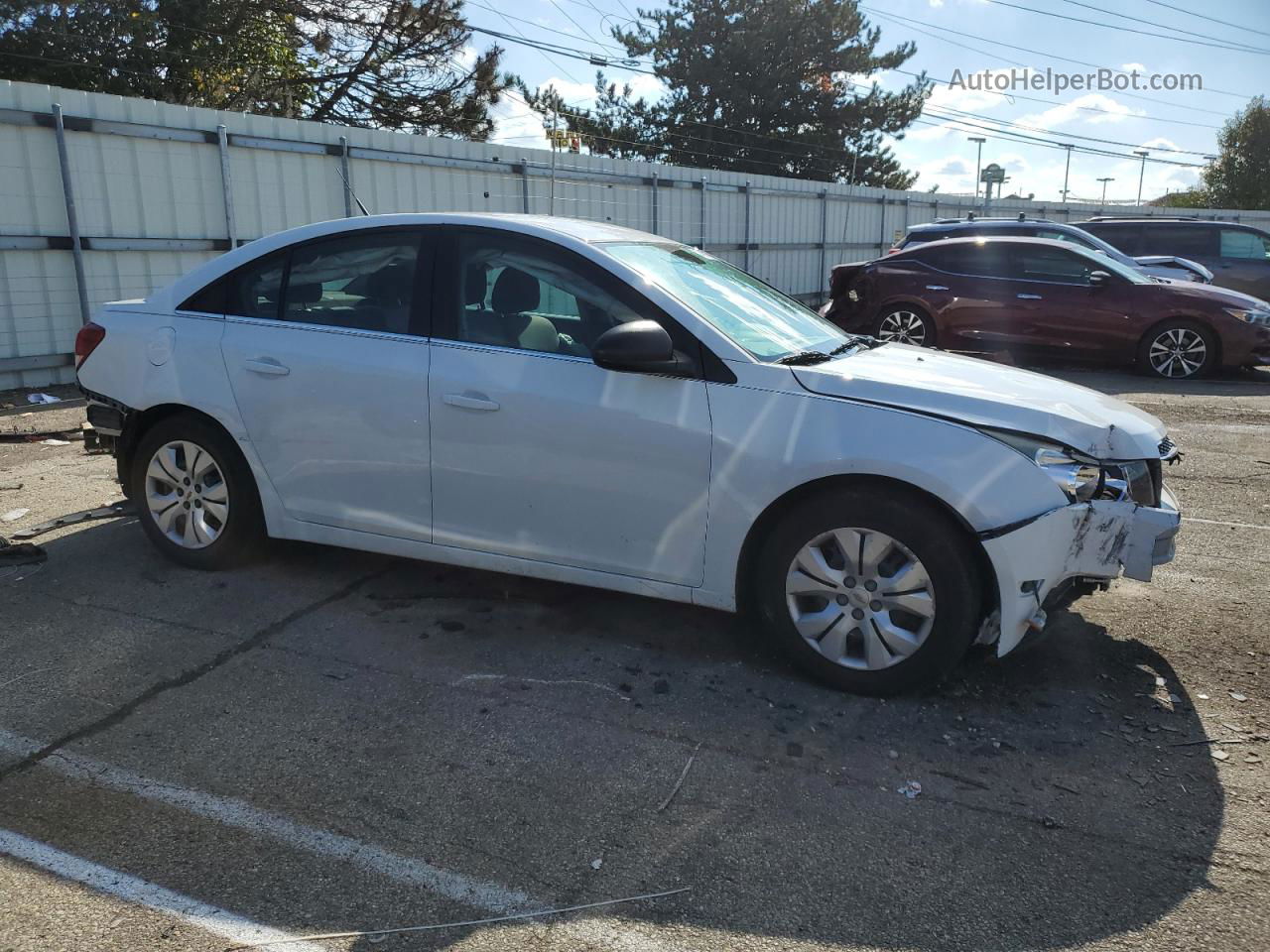 2012 Chevrolet Cruze Ls Белый vin: 1G1PC5SH3C7361300