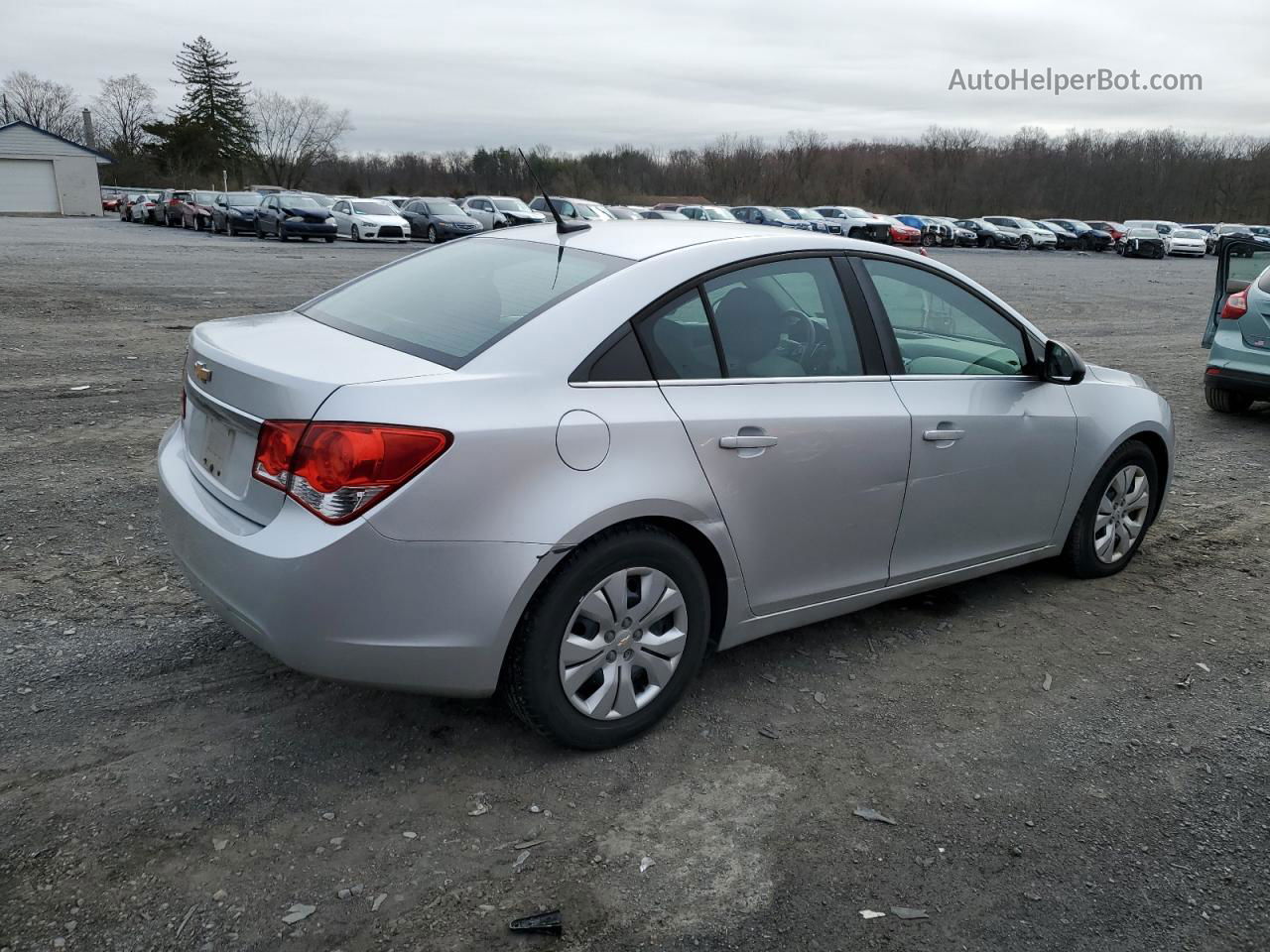 2012 Chevrolet Cruze Ls Silver vin: 1G1PC5SH3C7379201