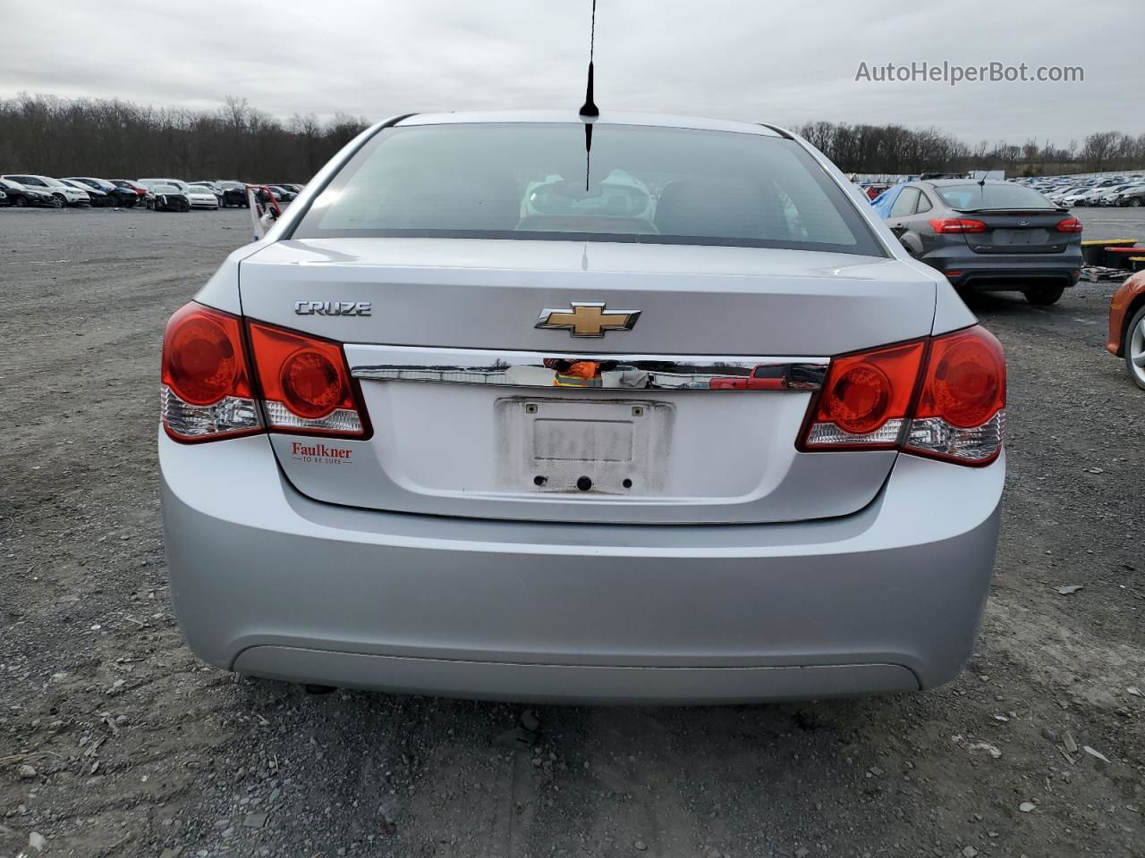 2012 Chevrolet Cruze Ls Silver vin: 1G1PC5SH3C7379201