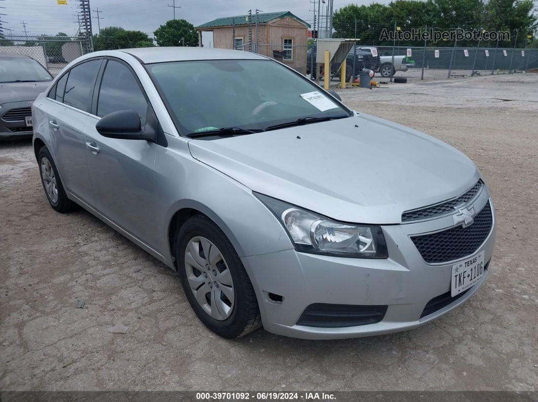 2012 Chevrolet Cruze Ls Silver vin: 1G1PC5SH3C7381675