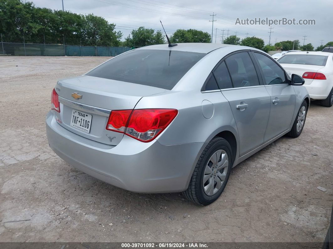 2012 Chevrolet Cruze Ls Silver vin: 1G1PC5SH3C7381675