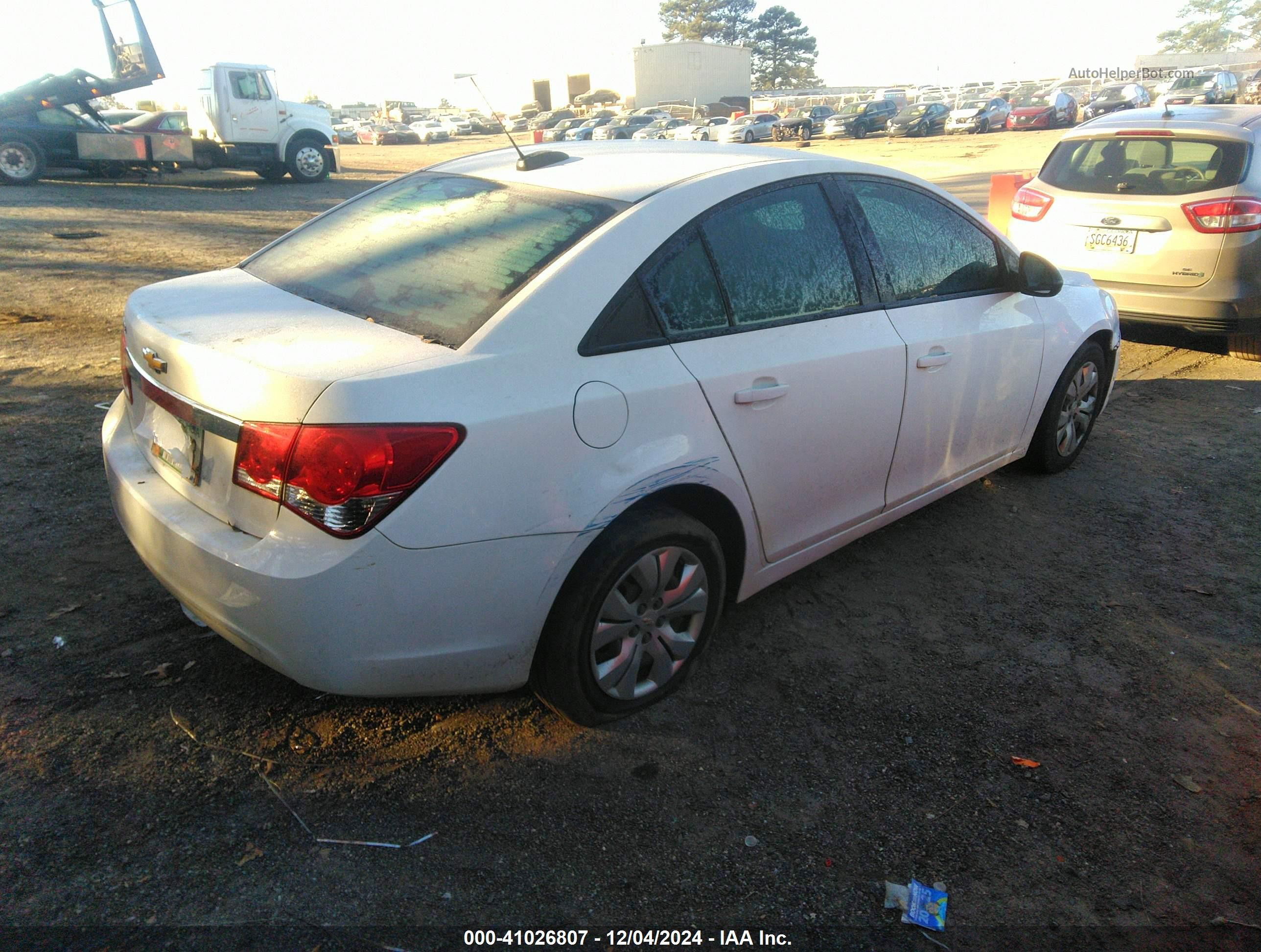 2016 Chevrolet Cruze Limited Ls Auto Белый vin: 1G1PC5SH3G7115806