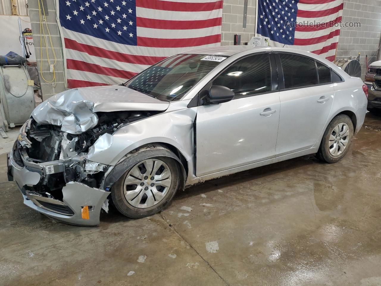 2016 Chevrolet Cruze Limited Ls Silver vin: 1G1PC5SH3G7139376