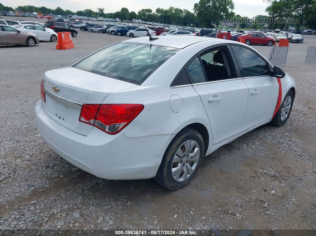 2012 Chevrolet Cruze Ls Белый vin: 1G1PC5SH4C7154074