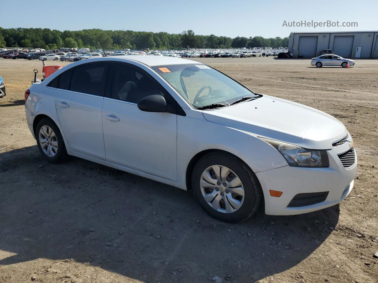 2012 Chevrolet Cruze Ls White vin: 1G1PC5SH4C7195417