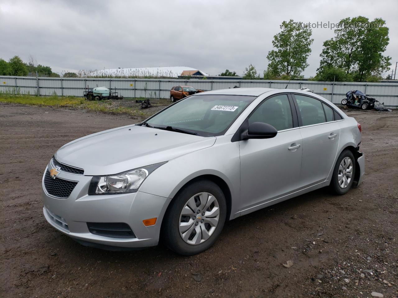 2012 Chevrolet Cruze Ls Серебряный vin: 1G1PC5SH4C7259388