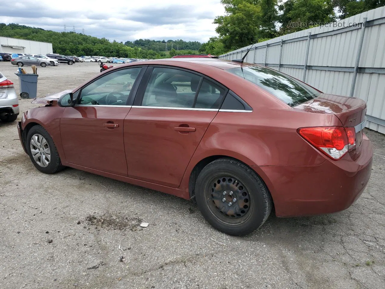 2012 Chevrolet Cruze Ls Brown vin: 1G1PC5SH4C7287949