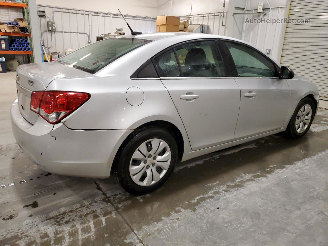 2012 Chevrolet Cruze Ls Silver vin: 1G1PC5SH4C7403957