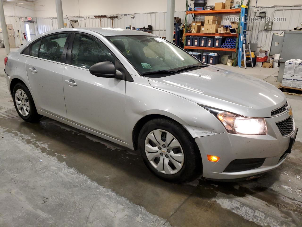 2012 Chevrolet Cruze Ls Silver vin: 1G1PC5SH4C7403957