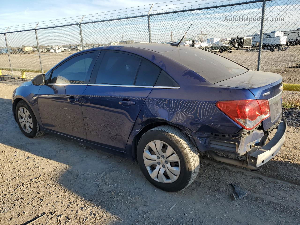 2012 Chevrolet Cruze Ls Blue vin: 1G1PC5SH4C7408088