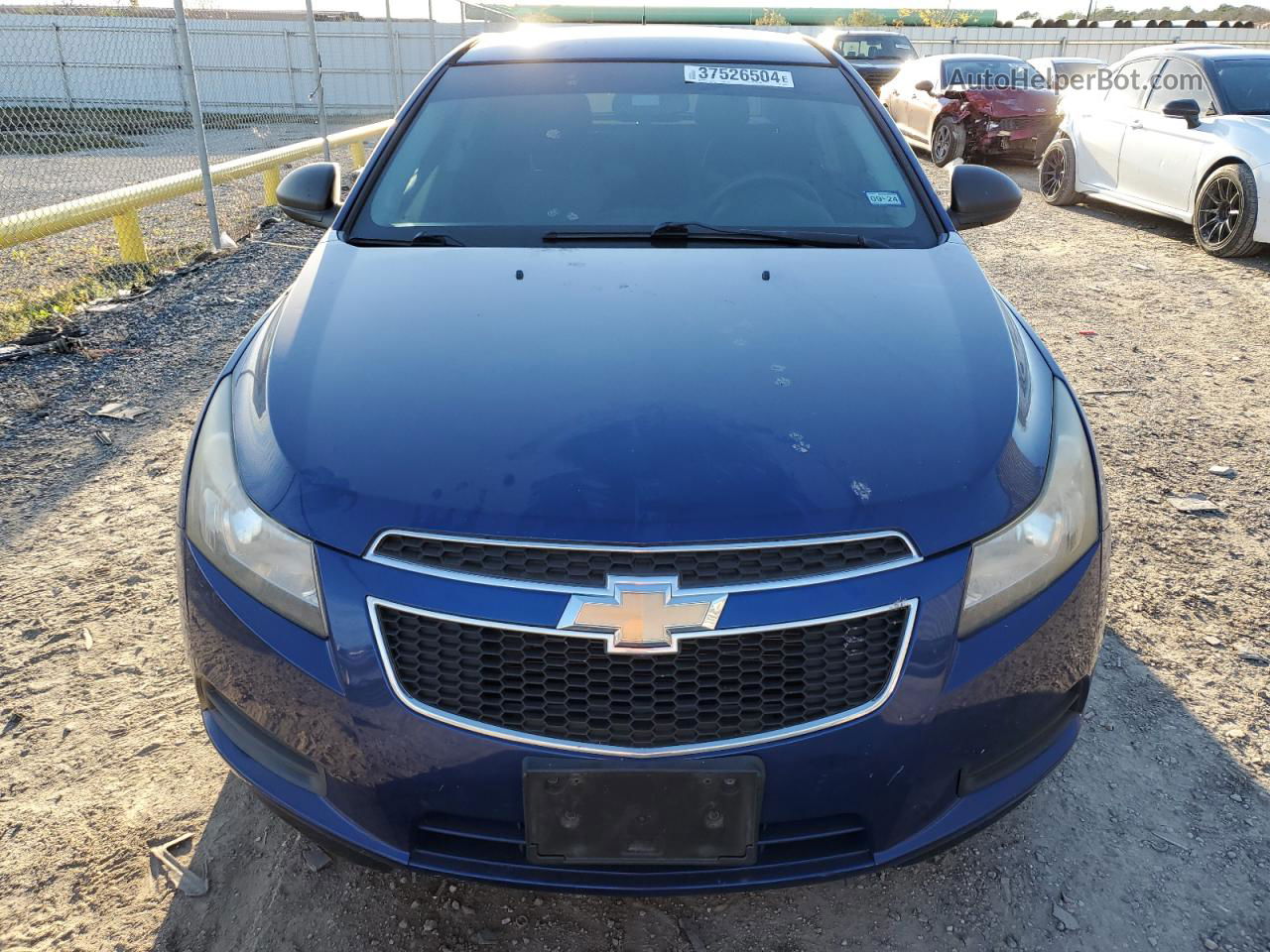 2012 Chevrolet Cruze Ls Blue vin: 1G1PC5SH4C7408088