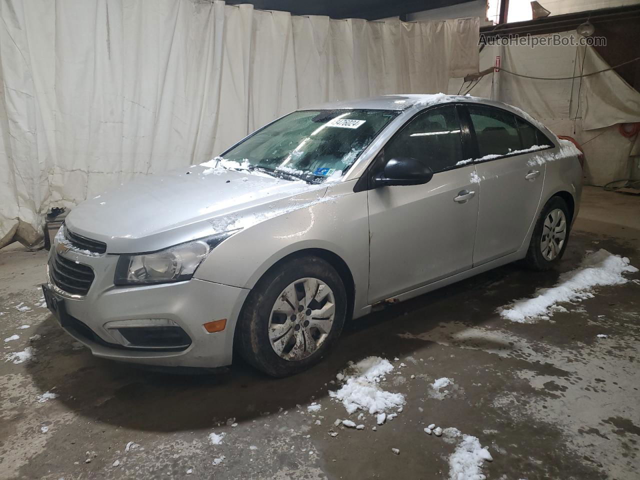 2016 Chevrolet Cruze Limited Ls Silver vin: 1G1PC5SH4G7218796