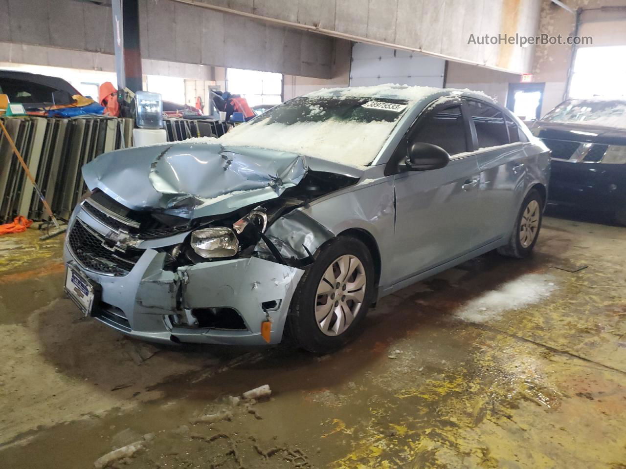 2012 Chevrolet Cruze Ls Blue vin: 1G1PC5SH5C7167674