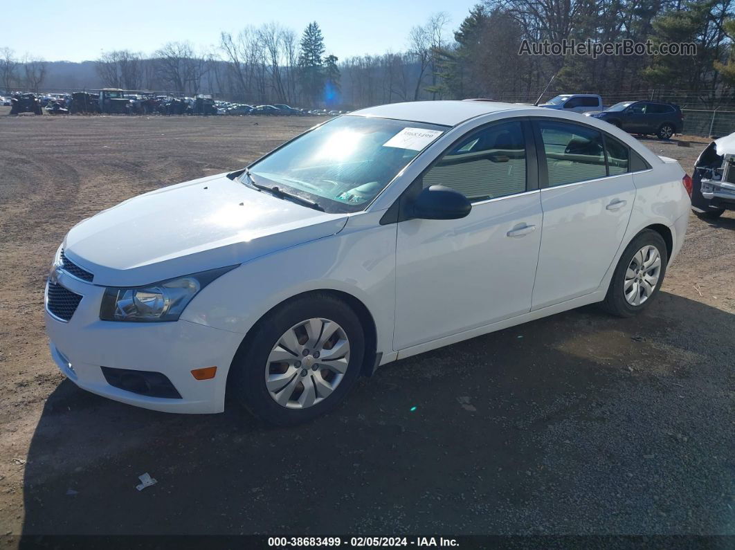 2012 Chevrolet Cruze Ls White vin: 1G1PC5SH5C7202181