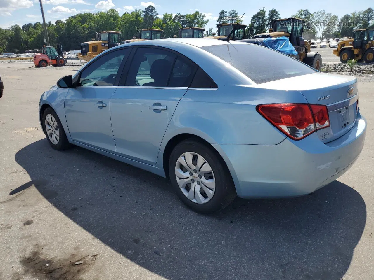 2012 Chevrolet Cruze Ls Blue vin: 1G1PC5SH5C7259691