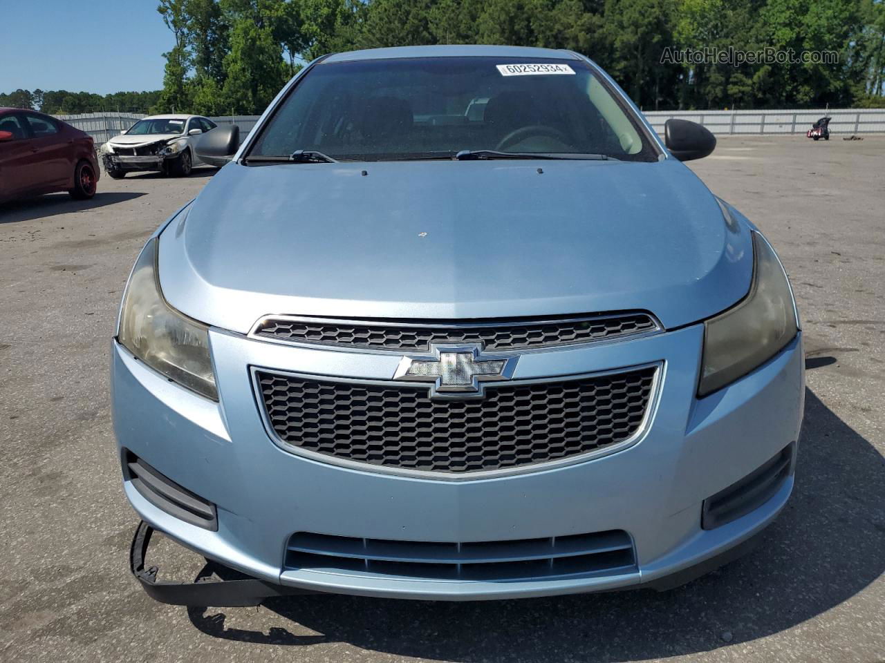 2012 Chevrolet Cruze Ls Blue vin: 1G1PC5SH5C7259691