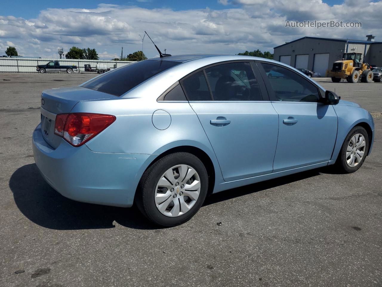 2012 Chevrolet Cruze Ls Синий vin: 1G1PC5SH5C7259691