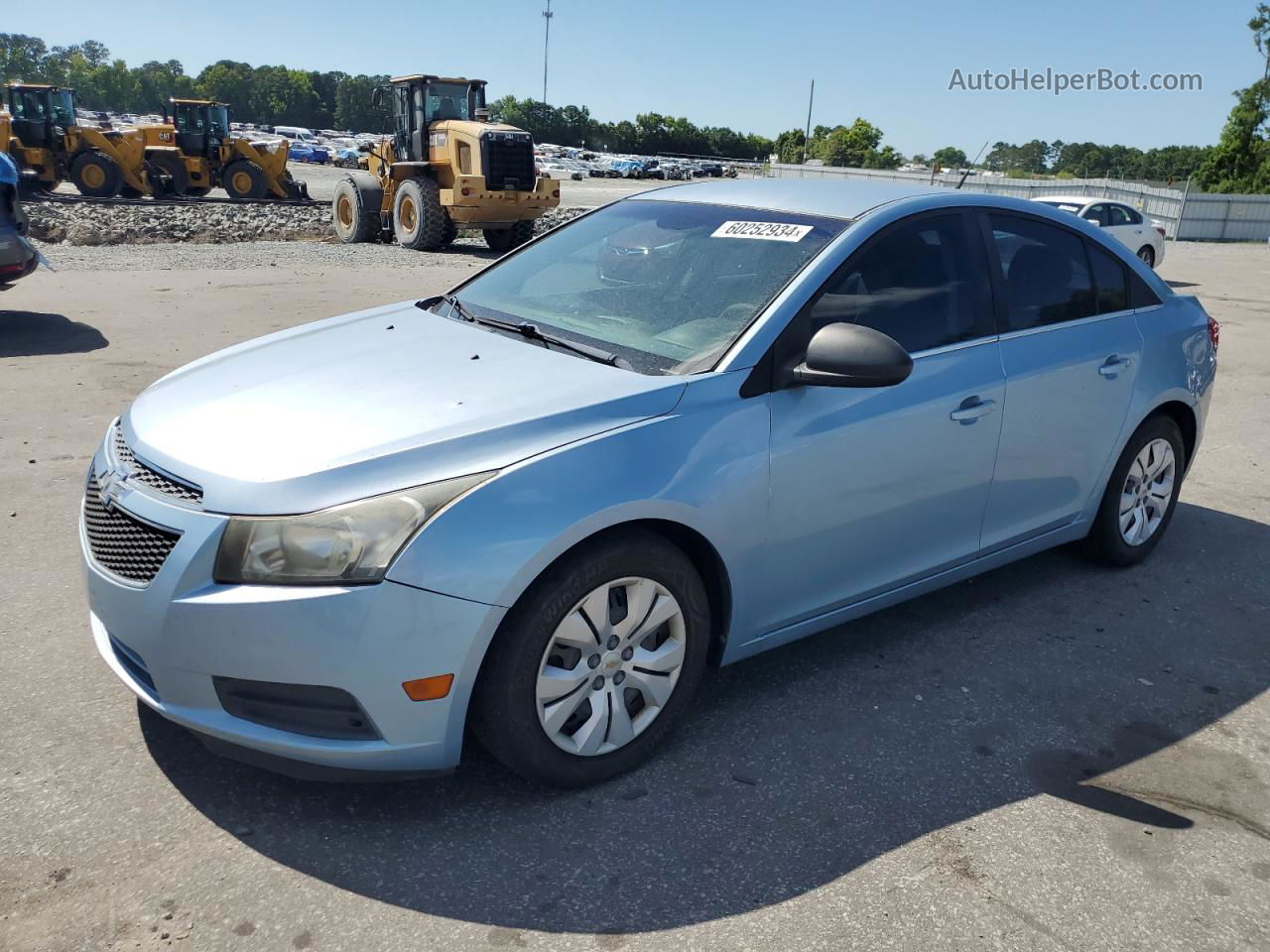 2012 Chevrolet Cruze Ls Синий vin: 1G1PC5SH5C7259691