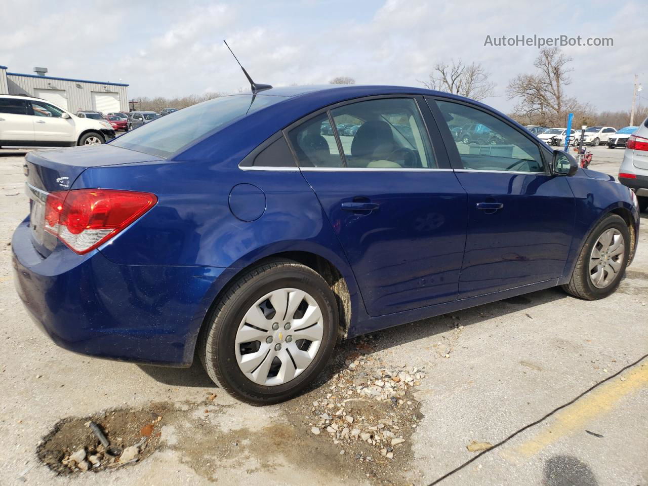 2012 Chevrolet Cruze Ls Синий vin: 1G1PC5SH5C7265460