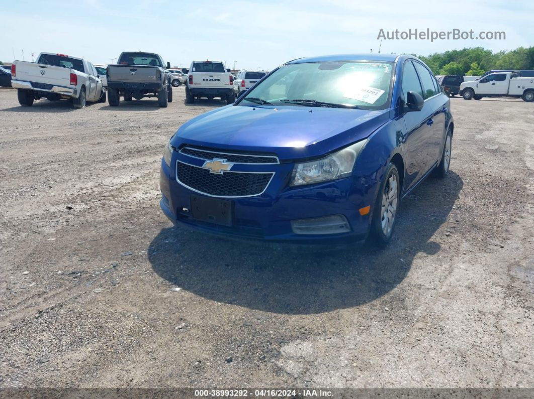 2012 Chevrolet Cruze Ls Blue vin: 1G1PC5SH5C7403854