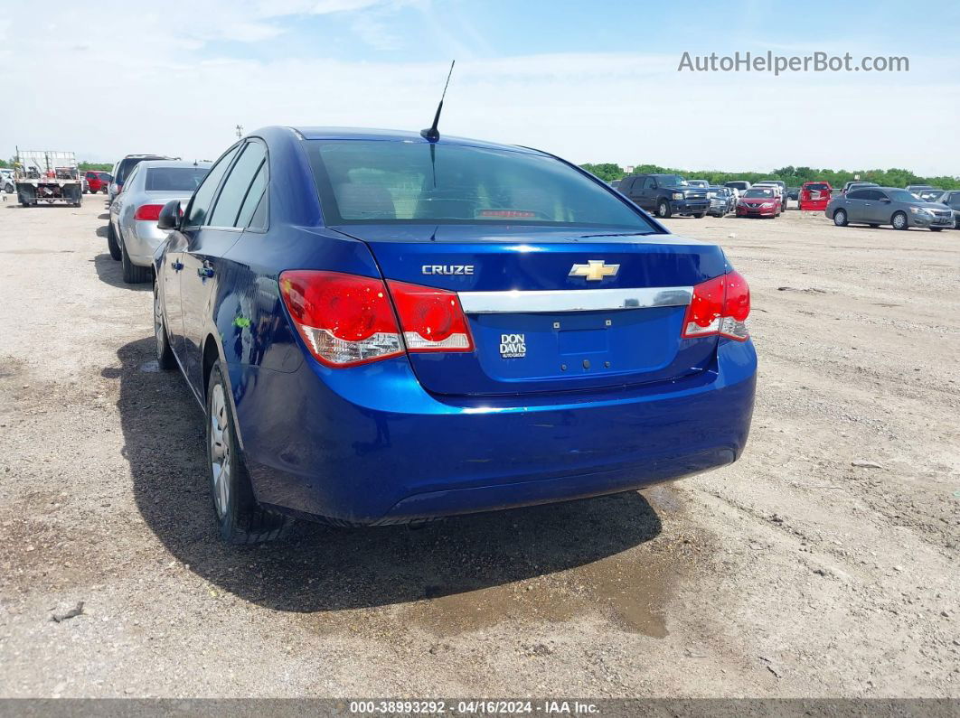 2012 Chevrolet Cruze Ls Blue vin: 1G1PC5SH5C7403854