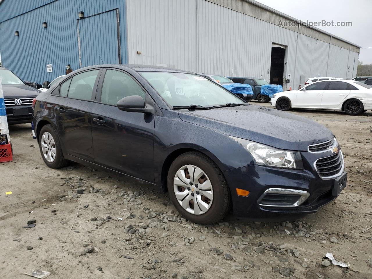 2016 Chevrolet Cruze Limited Ls Blue vin: 1G1PC5SH5G7177594