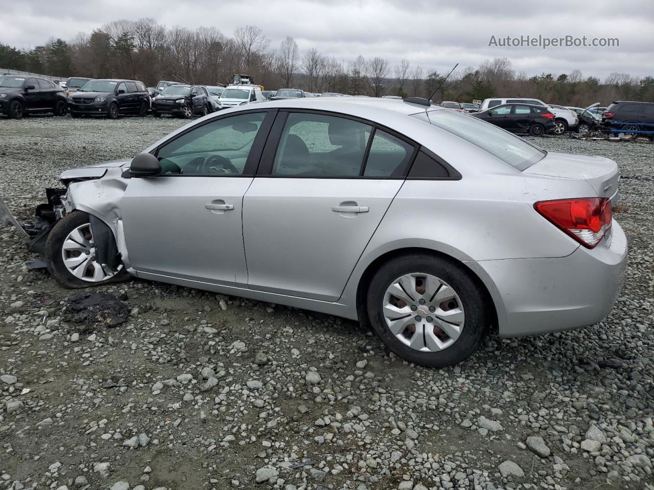 2016 Chevrolet Cruze Limited Ls Silver vin: 1G1PC5SH5G7202932