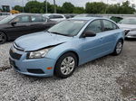 2012 Chevrolet Cruze Ls Blue vin: 1G1PC5SH6C7226134